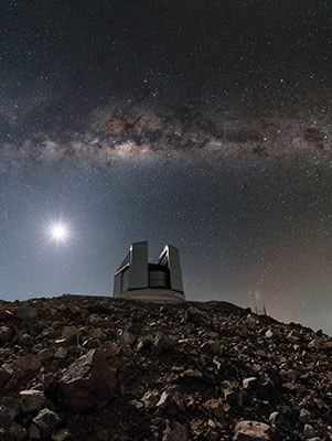 El telescopi 4MOST inicia l’observació de 77.000 estrelles