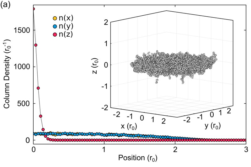 First theoretical study of Bose-Einstein condensate of a system of polar molecules developed